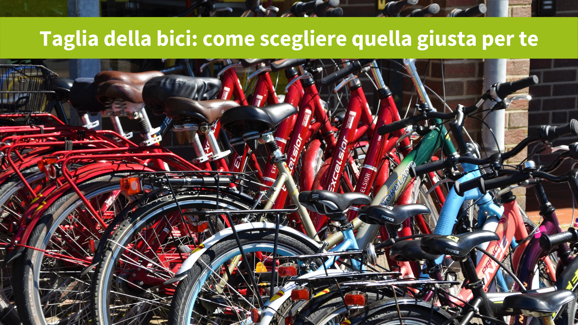 come scegliere la giusta altezza per la bicicletta